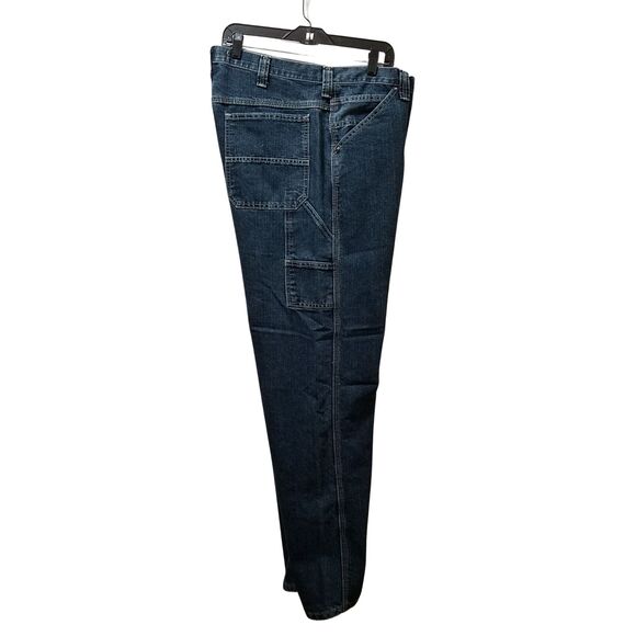 Lee Carpenter Jeans Men's 38x34 Blue Denim - Picture 3 of 7